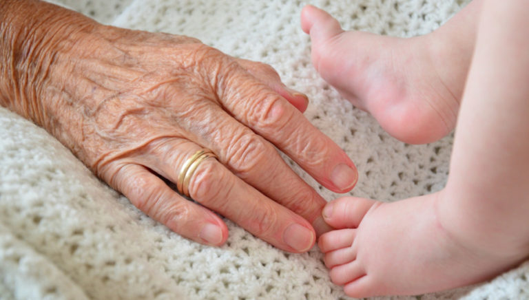 A new study says that grandmothers play a key role in ensuring the survival of newborns. Copyright: Image by Hendrik from Pixabay. This image has been cropped.